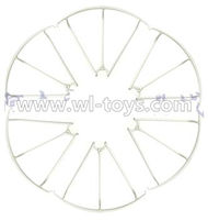 MJX X600 RC Quadcopter parts-41 Outer protect frame(6pcs)-White