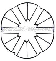 MJX X600 RC Quadcopter parts-42 Outer protect frame(6pcs)-Black