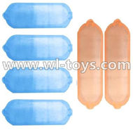 MJX X600 RC Quadcopter parts-43 Light cover for the Rear light(2pcs) & Light cover for the Front light(4pcs)