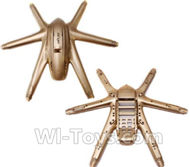 MJX X601H X601 Spare Parts-01-01 Upper and bottom shell cover-Golden,MJX X601H X601 RC Quadcopter Drone Spare Parts Replacement Accessories