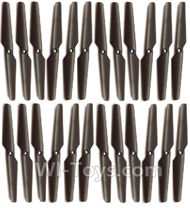 MJX X601H X601 Spare Parts-03-02 Propellers,Main rotor blades(24pcs),MJX X601H X601 RC Quadcopter Drone Spare Parts Replacement Accessories