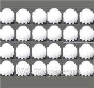 MJX X601H X601 Spare Parts-12-02 Small gear(24pcs),MJX X601H X601 RC Quadcopter Drone Spare Parts Replacement Accessories
