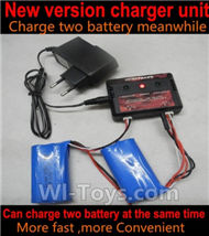 MJX X601H X601 Spare Parts-28 Upgrade New version charger and balance charger-Can charge two battery at the same time(Not include the 2pcs Battery),MJX X601H X601 RC Quadcopter Drone Spare Parts Replacement Accessories