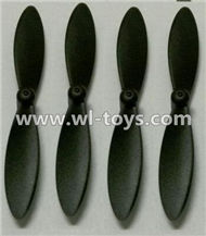MJX X701 RC Quadcopter parts-04 Main rotor blades,Propellers(4pcs)-Black
