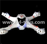 MJX X701 RC Quadcopter parts-07 Upper shell cover,Upper canopy-White