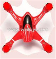 MJX X701 RC Quadcopter parts-12 Upper shell cover,Upper canopy-Red
