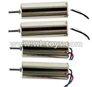 MJX X701 RC Quadcopter parts-31 Reversing-rotating Motor with White and black wire(2pcs) & rotating Motor with red and blue wire(2pcs)