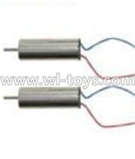 MJX X701 RC Quadcopter parts-32 rotating Motor with red and blue wire(2pcs)