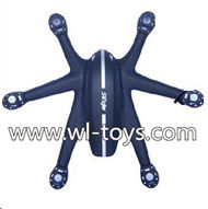 MJX X800 RC Quadcopter Parts-02 Upper shell cover,Upper Canopy-Black