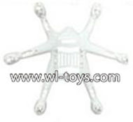 MJX X800 RC Quadcopter Parts-08 Bottom shell cover,Bottom Canopy-White
