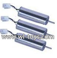 MJX X800 RC Quadcopter Parts-17 Reversing-rotating Motor with Black and white wire(3pcs)
