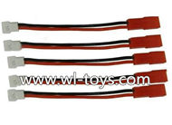 MJX X800 RC Quadcopter Parts-29 White-to-JST coversion Charging cable(5pcs)