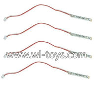 MJX X800 RC Quadcopter Parts-35 Front light(4pcs)