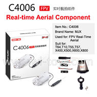 MJX X800 RC Quadcopter Parts-42 MJX C4006 FPV Real-time Aerial Camera Componets (Suit for MJX T64,T10,T55,T57,X400,X500,X600,X800)