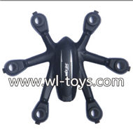 MJX X900 X901 RC Quadcopter Parts-04 Upper shell cover,Upper canopy-Black