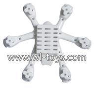 MJX X900 X901 RC Quadcopter Parts-08 Bottom shell cover,Bottom canopy-White
