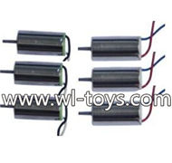 MJX X900 X901 RC Quadcopter Parts-16 rotating Motor with red and blue wire(3pcs) & Reversing-rotating Motor with White and black wire(3pcs)