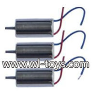 MJX X900 X901 RC Quadcopter Parts-18 rotating Motor with red and blue wire(3pcs)