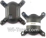 MJX X909T X909 Spare Parts-02 Upper and Bottom shell cover-Black,MJX X909T X909-T RC Quadcopter Drone Spare Parts Replacement Accessories