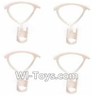 MJX X909T X909 Spare Parts-05-01 Outer protect frame(4pcs)-White,MJX X909T X909-T RC Quadcopter Drone Spare Parts Replacement Accessories