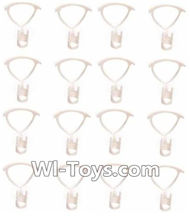 MJX X909T X909 Spare Parts-05-02 Outer protect frame(16pcs)-White,MJX X909T X909-T RC Quadcopter Drone Spare Parts Replacement Accessories