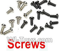MJX X909T X909 Spare Parts-12 Screws Set,MJX X909T X909-T RC Quadcopter Drone Spare Parts Replacement Accessories