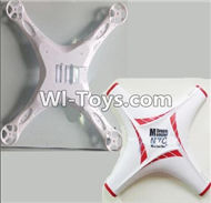 MJ109 Spare parts-01 Upper and buttom shell body cover,MingJi 109 109A 109B RC Quadcopter Drone Spare Parts MJ109 Replacement Accessories
