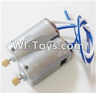 MJ109 Spare parts-13 Reversing-rotating Motor with Blue and white wire(CCW-2pcs),MingJi 109 109A 109B RC Quadcopter Drone Spare Parts MJ109 Replacement Accessories