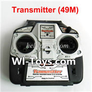 MingJi 812 Spare Parts-50 Transmitter ,Remote control(Frequency-49MHZ-Not include the Antena),MingJi 812 RC Helicopter Spare Parts MJ812 Parts Replacement Accessories