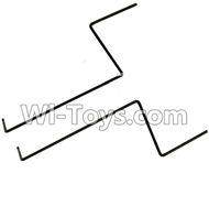 Wltoys F929 Aileron rudder Pull rod(2pcs). WLtoys F929 RC AirPlane parts RC Fixed Wing Plane parts