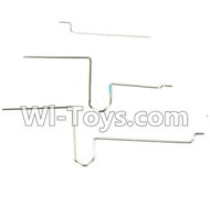 Wltoys F929 Elevator Servo Pull Rod Wire(Total 3pcs). WLtoys F929 RC AirPlane parts RC Fixed Wing Plane parts