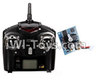 Wltoys F929 Transmitter & Circuit board. WLtoys F929 RC AirPlane parts RC Fixed Wing Plane parts
