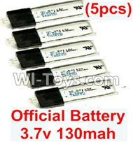 Wltoys F929 RC Battery Packs. 3.7v 130mah Lipo Battery(5pcs). WLtoys F929 RC AirPlane parts RC Fixed Wing Plane parts