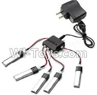Wltoys F929 Upgrade 1-to-5 balance charger and USB Charger & coversion Wire(5pcs) & USB-To-Socket Conversion Plug. WLtoys F929 RC AirPlane parts RC Fixed Wing Plane parts