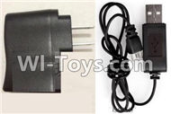 Wltoys F929 USB-TO-Socket conversion plug & USB Charger. WLtoys F929 RC AirPlane parts RC Fixed Wing Plane parts