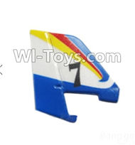 Wltoys F939 Verticall tail wing,Verticall Balance empennage. WLtoys F939 Remote Control AirPlane Parts RC Fixed Wing Plane parts.