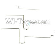 Wltoys F939 Elevator Servo Pull Rod Wire(Total 3pcs). WLtoys F939 Remote Control AirPlane Parts RC Fixed Wing Plane parts.