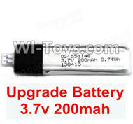 Wltoys F939 Upgrade Lipo Battery Pack. 3.7v 200mah Lipo Battery(1pcs). WLtoys F939 Remote Control AirPlane Parts RC Fixed Wing Plane parts.