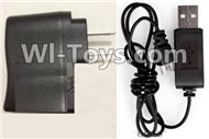 Wltoys F939 USB-TO-Socket conversion plug & USB Charger. WLtoys F939 Remote Control AirPlane Parts RC Fixed Wing Plane parts.