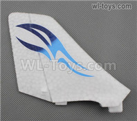 Wltoys F959 Verticall tail wing,F959-04. Blue Color. Verticall Balance empennage. Wltoys F959 Sky King RC Plane Parts Accessories