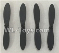 XK A100 J11 Propellers Replace Parts,Main rotor blades(4pcs)-A100.0005 Parts,XK A100-SU27 J11 RC Plane Parts