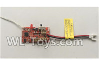 XK A100 J11 Receiver board,Circuit board-A100.0008 Parts,XK A100-SU27 J11 RC Plane Parts