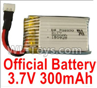 XK A100 J11 Battery Parts-Official 3.7V 300mah Battery(1pcs)-A100.0011 Parts,XK A100-SU27 J11 RC Plane Parts