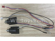 XK A110 Motor group(2pcs)-A110.0004,XK A110 Predator RC AirPlane Spare Parts Accessories,XK A110 RC Fixed Wing Plane Parts