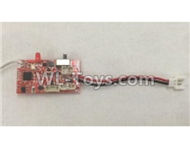 XK A110 Receiver board,Circuit board-A110.0007,XK A110 Predator RC AirPlane Spare Parts Accessories,XK A110 RC Fixed Wing Plane Parts