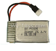 XK A110 Battery parts- A110.0011,Official Battery-3.7v 380mah 25C(1pcs),XK A110 Predator RC AirPlane Spare Parts Accessories,XK A110 RC Fixed Wing Plane Parts