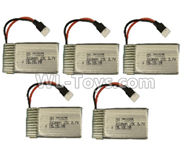 XK A110 Official Battery-3.7v 380mah 25C(5pcs)-A110.0011,XK A110 Predator RC AirPlane Spare Parts Accessories,XK A110 RC Fixed Wing Plane Parts