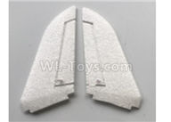 Wltoys XK A120 Horizontal Tail wing,Flat tail group-A120.0002,Wltoys XK A120 Parts,Airbus A380 Toy Plane And Airbus A380 rc plane Parts