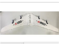 Wltoys XK A120 Main wing Parts-A120.0003,Wltoys XK A120 Parts,Airbus A380 Toy Plane And Airbus A380 rc plane Parts