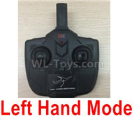 Wltoys XK A120 Transmitter Parts,Remote Control-Left Hand Mode-X4.013,Wltoys XK A120 Parts,Airbus A380 Toy Plane And Airbus A380 rc plane Parts